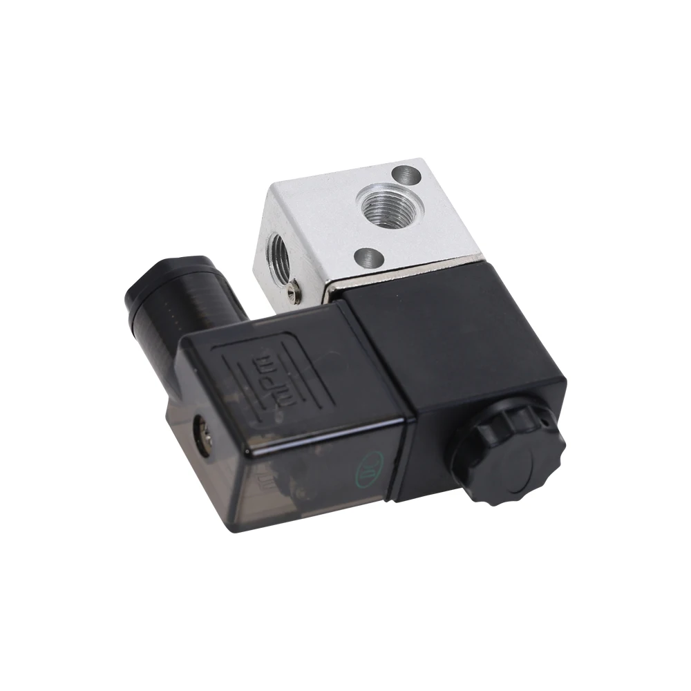 Пневматический соленоидный воздушный клапан 3 направления 2 положения NC 1/8 &quotPT 3V1