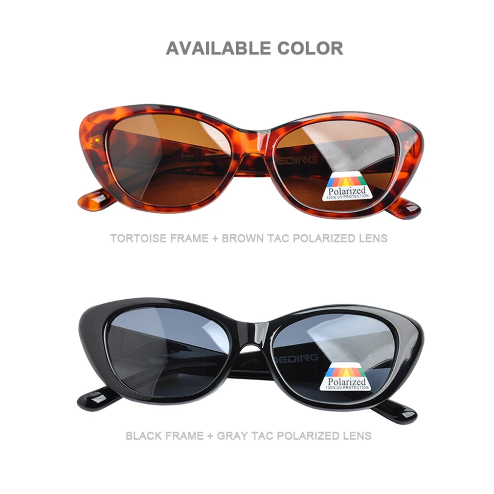 

Cat Eye Polarized Sunglasses Fashion UV400 Sunglasses For Women Brand Vintage Retro Eyeglasses DD1505