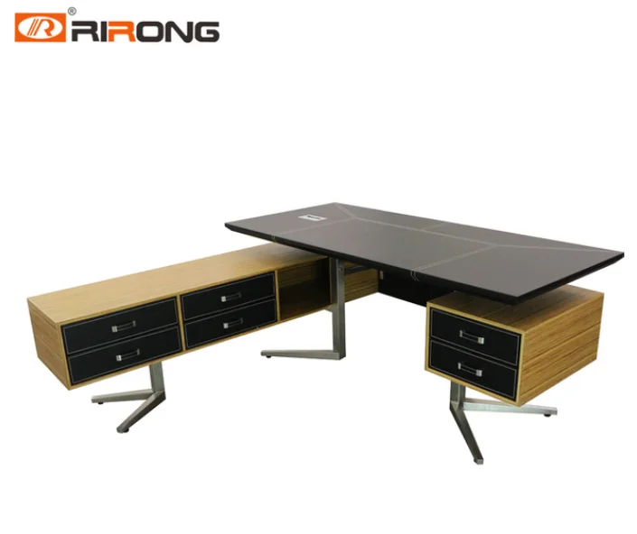 1.8m JDZZ Desk Кожаное офисное кресло с колесом для среднего офиса и домашнего кабинета - Цвет: 1.8m JDZZ Desk