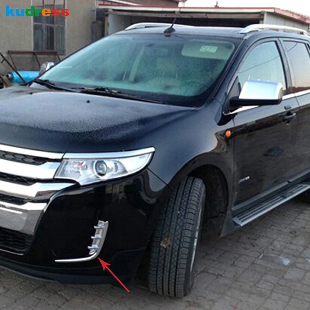 Для Ford Edge 2011 2012 2013 авто-Стайлинг ABS хромированные передние и задние