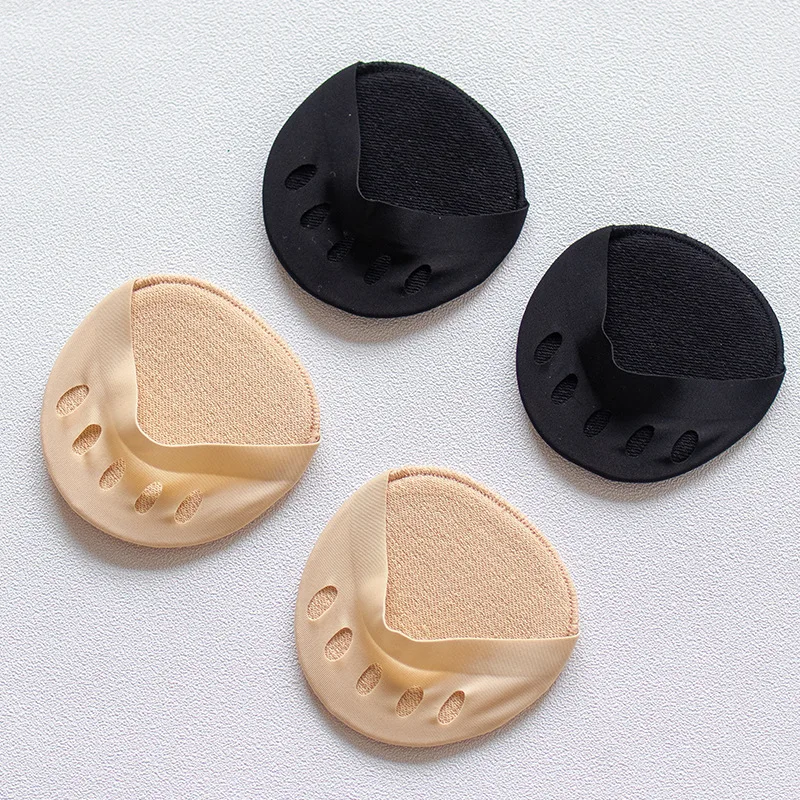 Женские носки с пятью пальцами открытыми однотонные дышащие противоскользящие