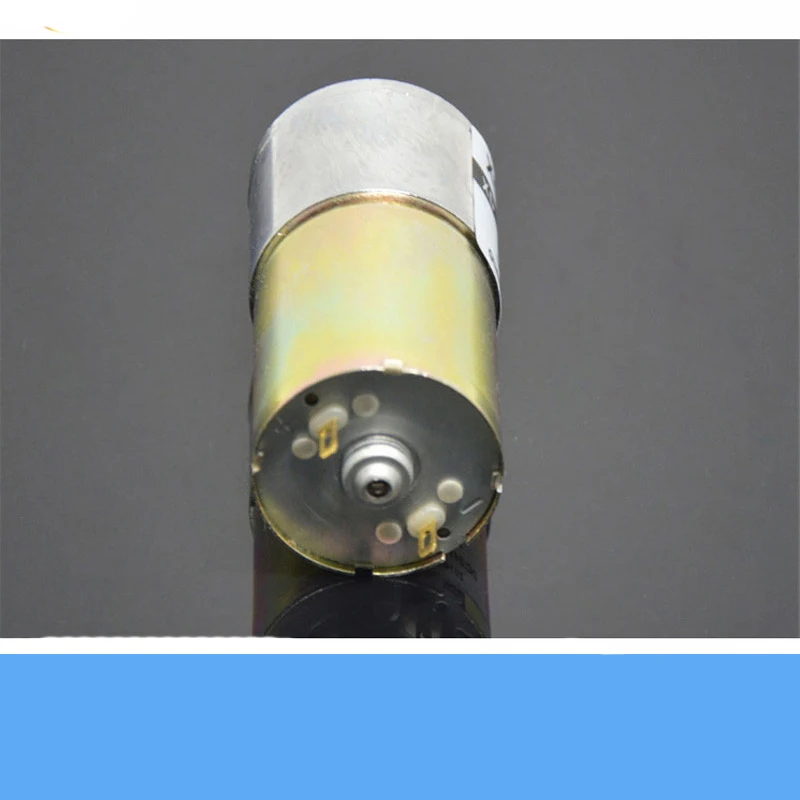 Щеточный двигатель постоянного тока 37 мм 12 В 100 об/мин с высоким крутящим моментом