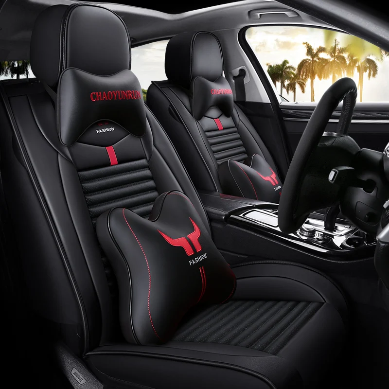 Чехлы на автомобильные сиденья из экокожи с полным покрытием чехлы