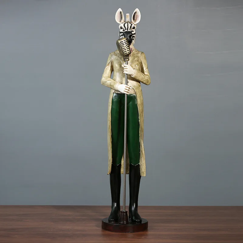 [HHT] Американские изделия из смолы большой пол животный браслет мебель бар