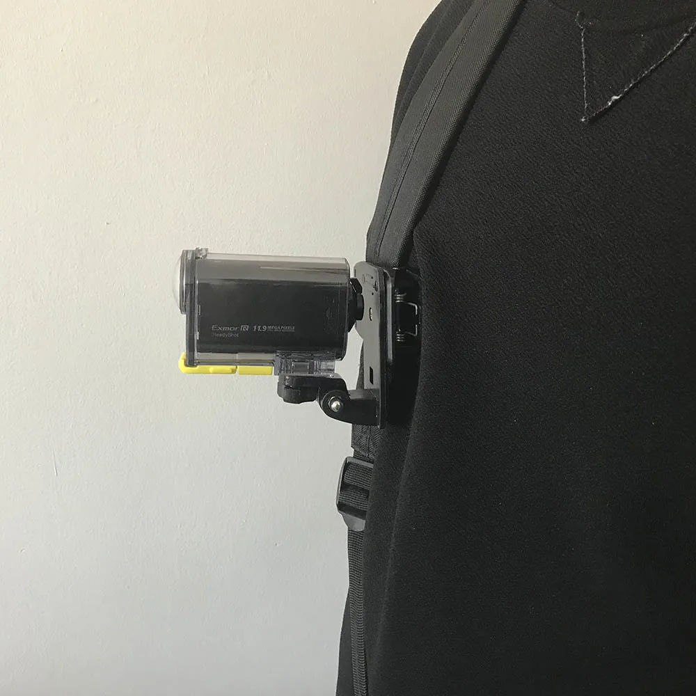 Bag clip Backpack Mount For Sony Action Cam HDR AS20 AS15 AS100V AS30V AZ1 AS200V AS300 FDR-X1000V X3000 aee accessories | Электроника