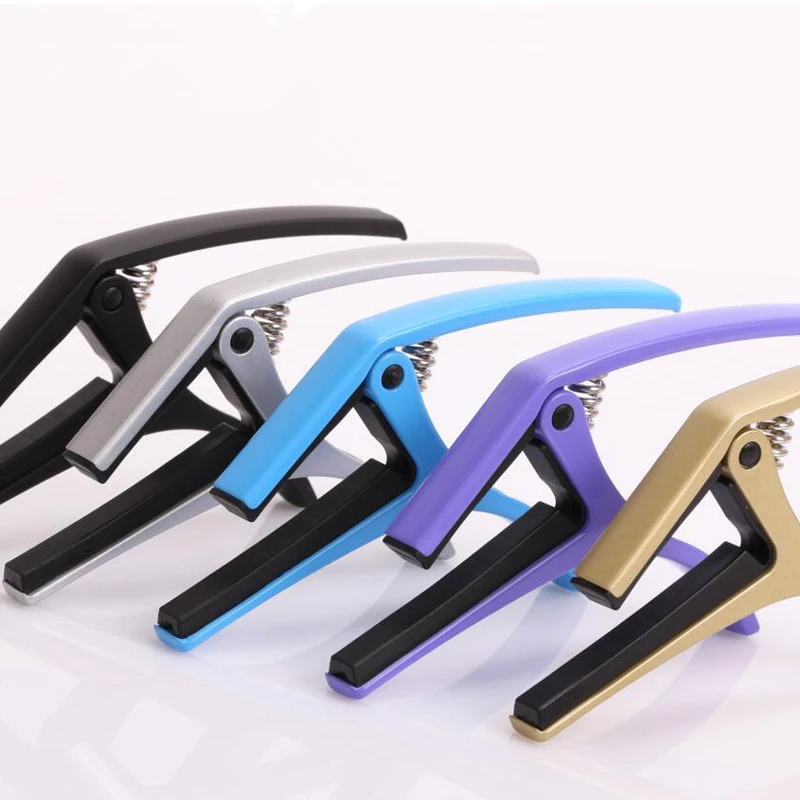 

2 IN 1 Colorful high grade Zinc Alloy Guitar Capo + Pin Puller Accessories for Guitar Ukulele Tuning 5 colors optional