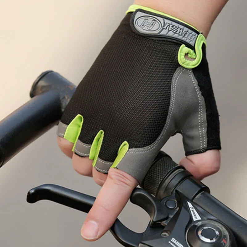 

Spring Summer Autumn Gym meM Equipment Breathable Glove Butterfly Net Half-Finger Outdoor Sports Cycling Yoga Ladies Gloves 10