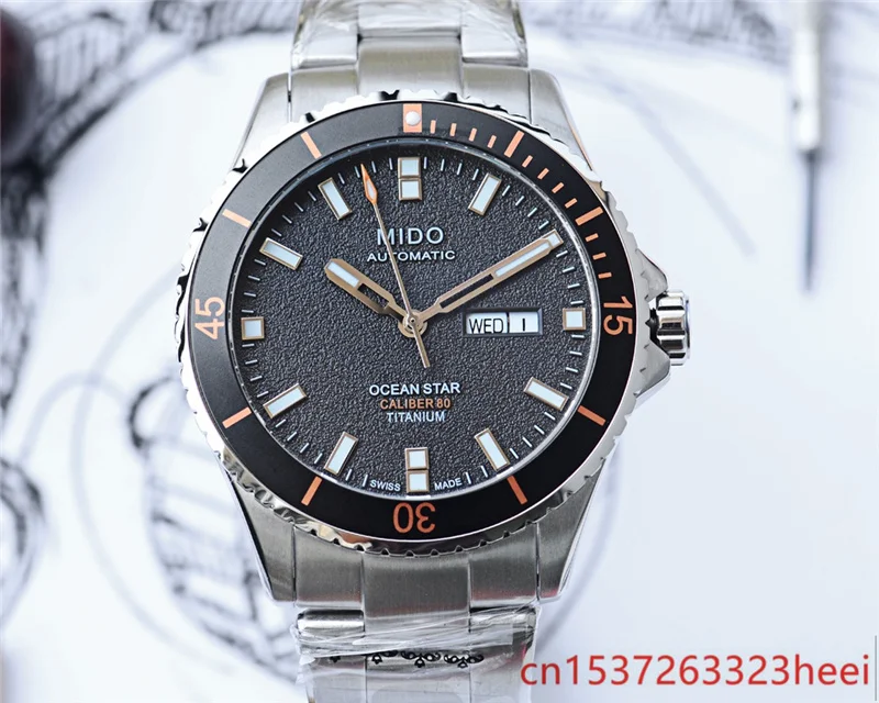 

MIDO watch men's skeleton automatic mechanical AAA watch gold skeleton retro men's women watch quartz watch