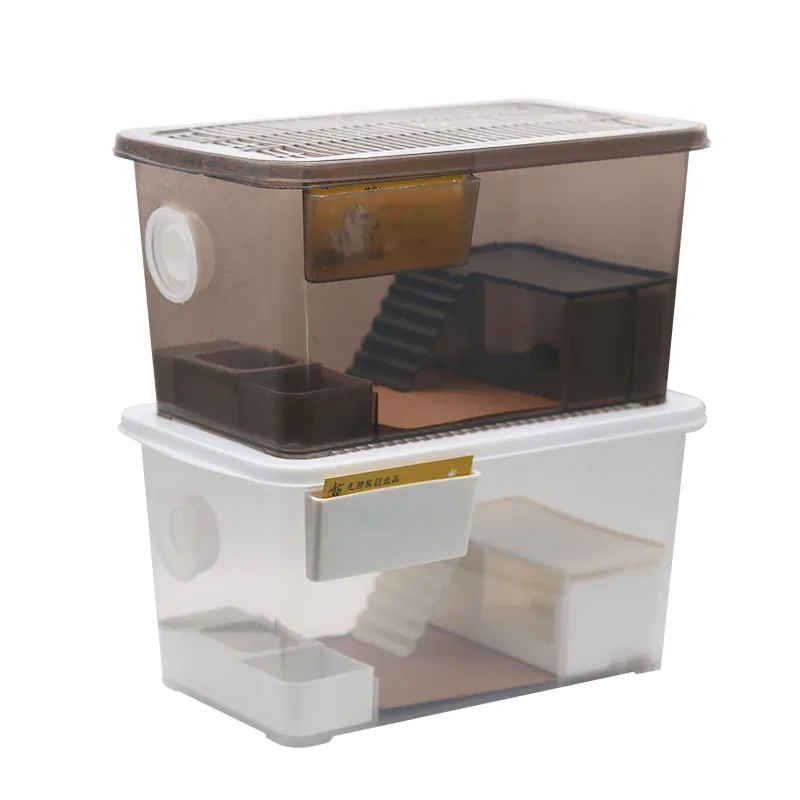 

Коробка для наблюдения за насекомыми, дышащие аксессуары для рептилий, пауков, насекомых, террариумов Ed50id