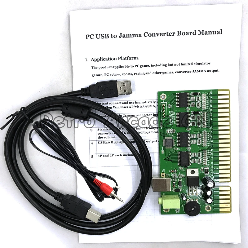 1 шт PC в Jamma USB конвертер доска для игровой автомат аркад PC2 PCB|Игры с монетами| |