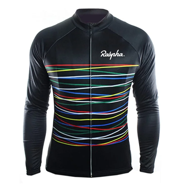 

Lepiny Winter Cycling Jersey Men Thermal Fleece Long Sleeve Bicycle Clothing Windproof MTB Bike Jersey Jacket Ciclismo