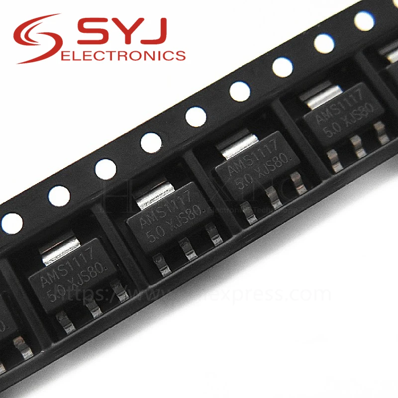 20pcs/lot AMS1117 AMS1117-ADJ AMS1117-1.8 AMS1117-1.2 AMS1117-5.0 AMS1117-2.5 AMS1117-3.3 AMS1117-1.5 SOT-223 | Электронные