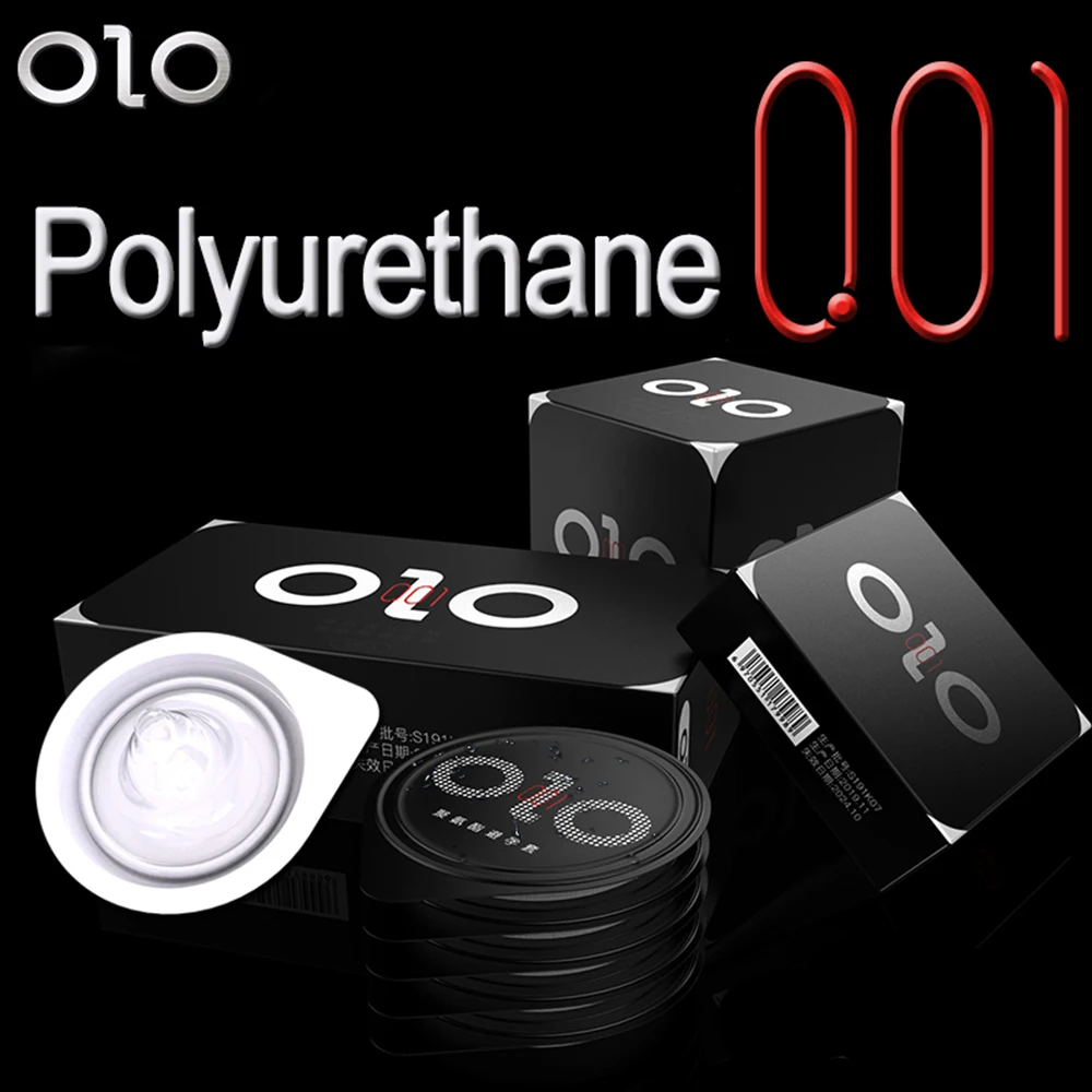 OLO водонепроницаемые полиуретановые презервативы без латекса ультратонкие 0 01 мм