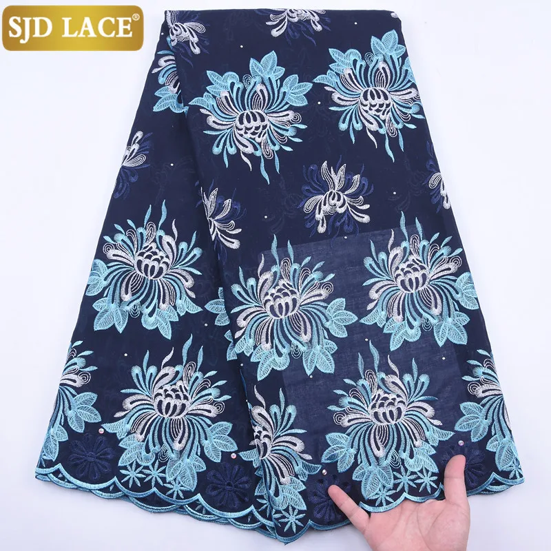 SJD кружево 2020 африканская сухая кружевная ткань дешевая распродажа швейцарская