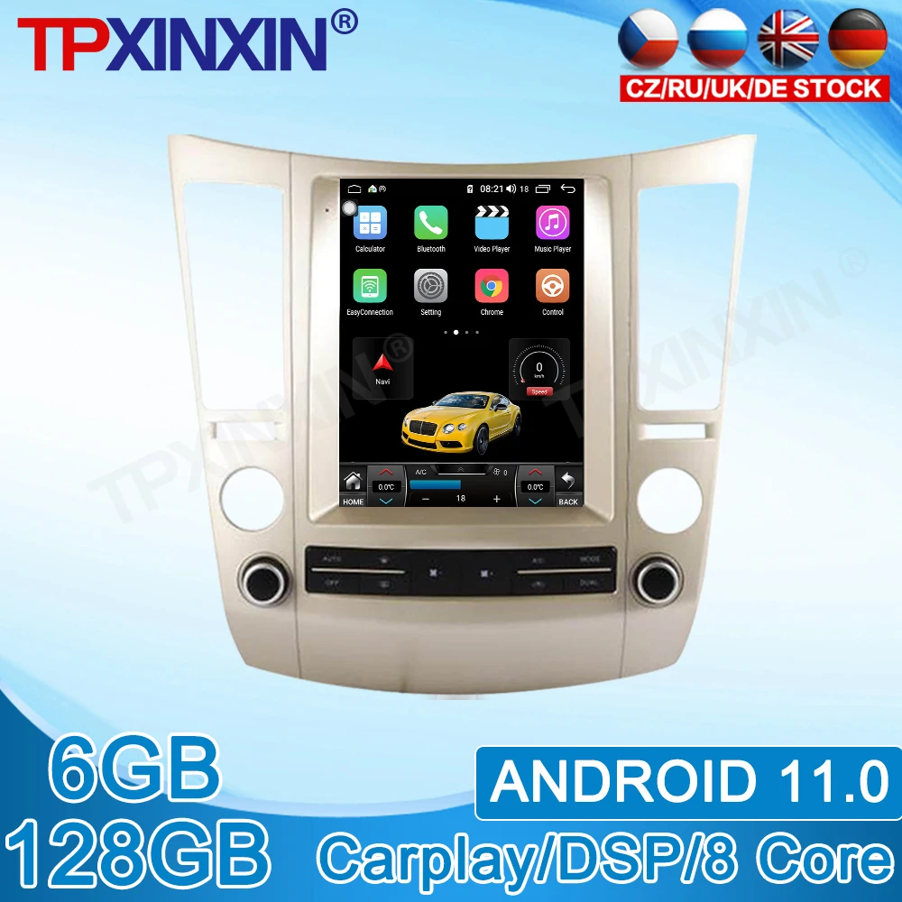 Android 11 для Hyundai Veracruz Tesla Style вертикальный автомобильный DVD мультимедийный радио
