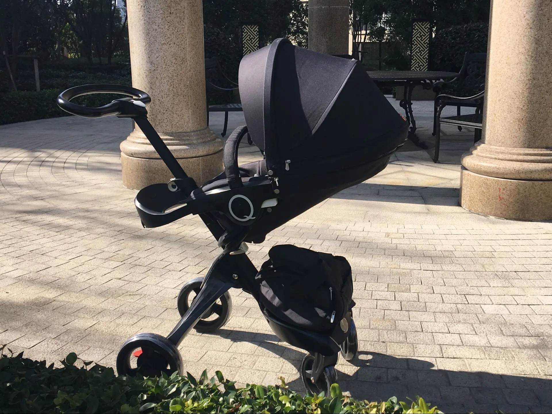 Baby Stroller 2 in 1 High Landscape Kids Pram Folding Carriage Black Newborn Stroller Car Baby Cart Luxury Pushchairs For Infant