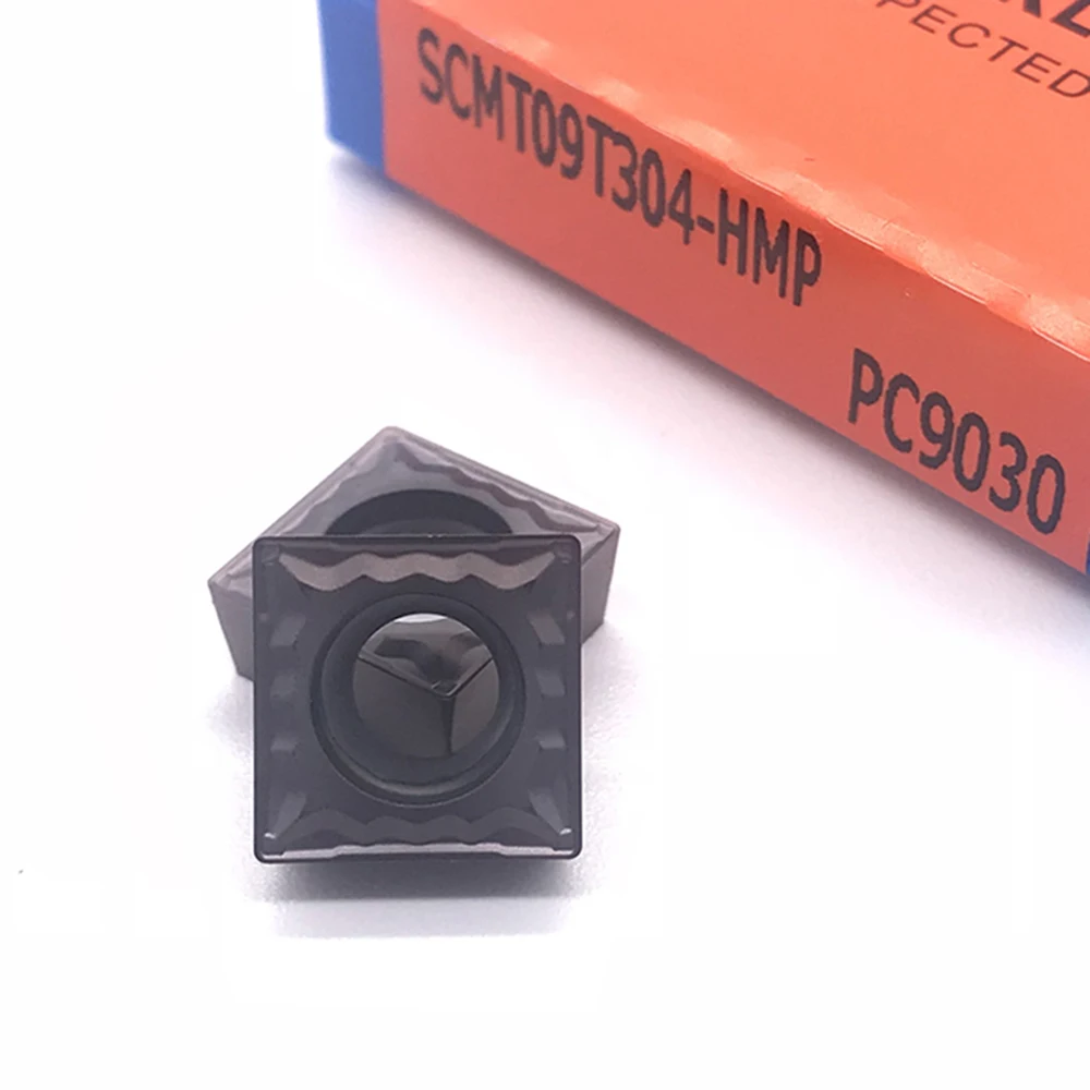 Пластины токарные твердосплавные SCMT09T304 HMP PC9030 Держатель токарный лезвия