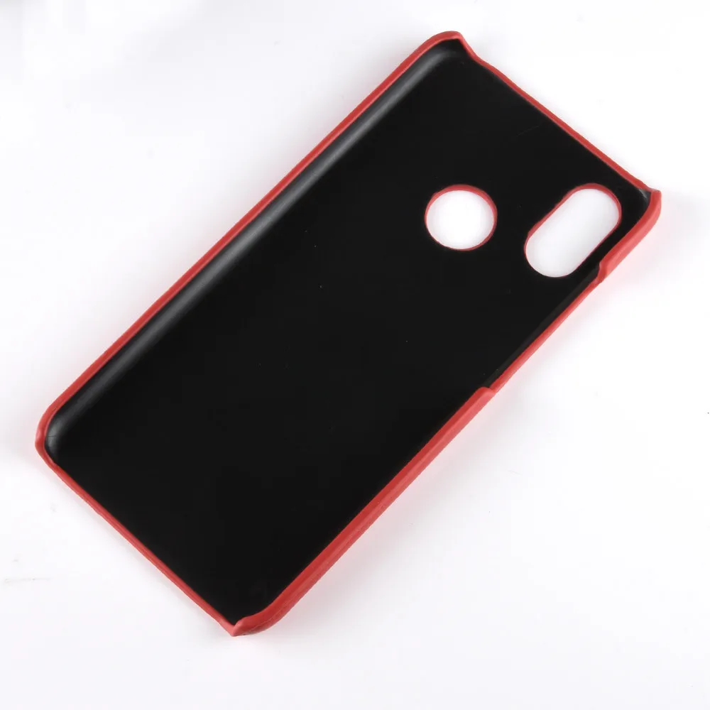 

Fashion Litchi Skin PU Leather Hard Back Cover Xiaomi Redmi Note 6 Pro Case For Xiaomi Redmi Note 6Pro Note6 Phone Bag
