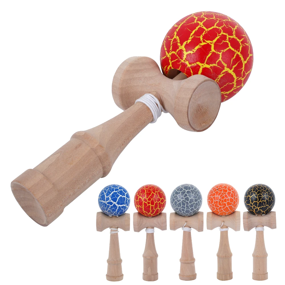 18 см деревянная игрушка кендама Профессиональный Kendama умелые жонглирование