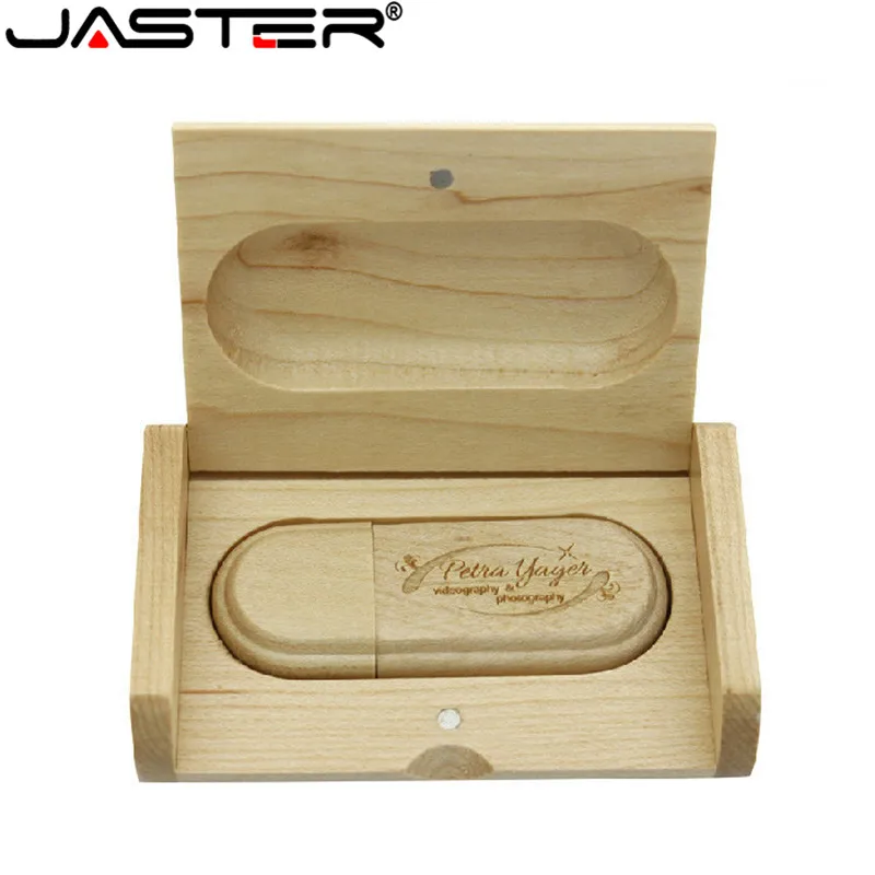 JASTER (более 10 шт. бесплатный логотип) креативный Оригинальный Деревянный usb + ручка