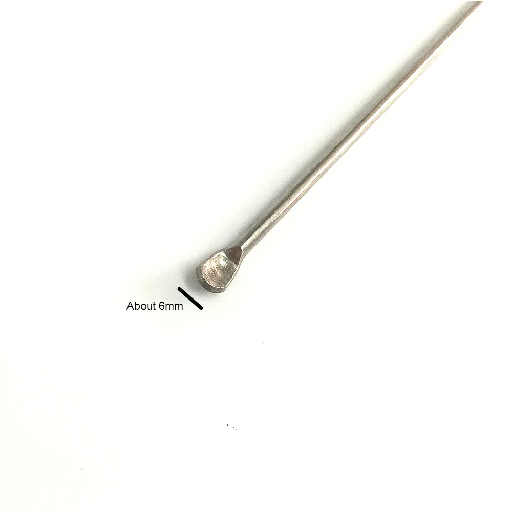 Микрон Совок наркотиков ложка-Скребок Лопата 450 мм Нержавеющая сталь следов