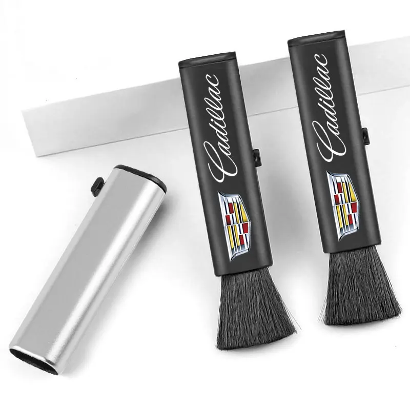 

1pcs Car Dust Removal Retractable Vent Cleaning Soft Brush For Cadillacs CTS ATS Escalade Eldorado BLS Miniatura SRX Deville