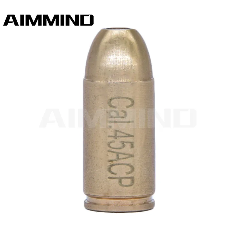 

Red Laser CAL: .45 ACP 12mmx31.2mm Shooting Cartridge Pistol Bore Sight Hand Gun Pointing Optic Laser