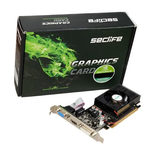 Seclife Nvidia GeForce GT420 2GB 128Bit DDR3 PCI-E x16 GT420