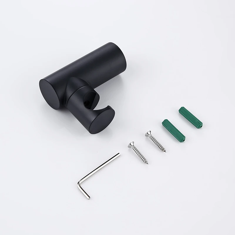 Кронштейн для душа Smesiteli ванной комнаты латунный настенный черный прочный