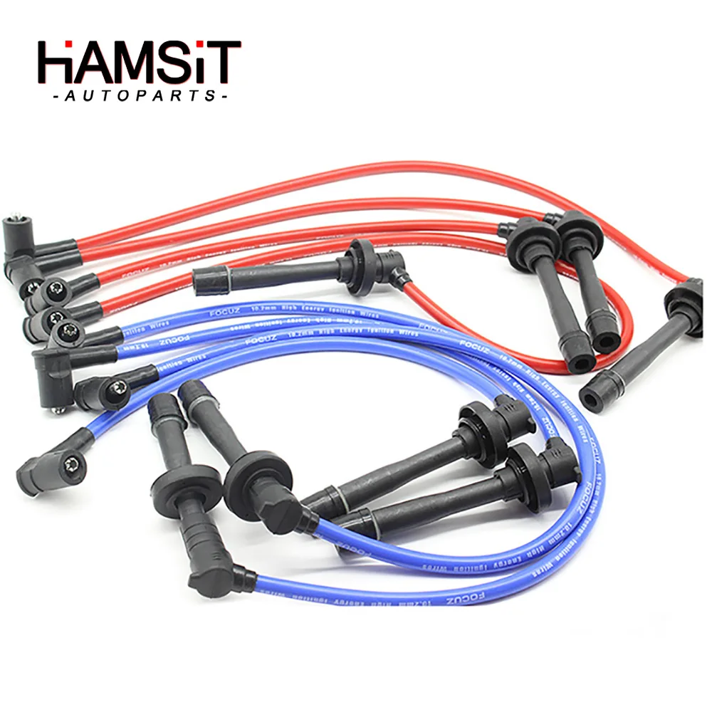 

Свеча зажигания Hamsit, провод зажигания 10,2 мм для 1988-2000 SOHC HONDA CIVIC D15/D16, модификация автомобиля, Прямая поставка