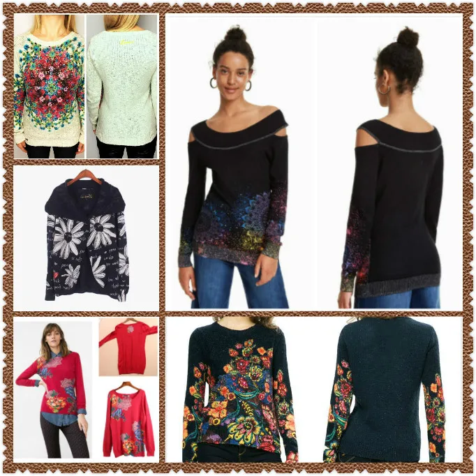 Espanhol ° camisola do inverno com multi-escolha da cor
