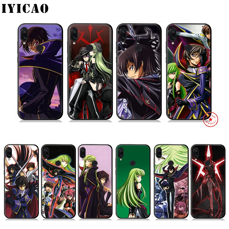IYICAO Anime Julius Kingsley Code Geass Soft Case for Xiaomi Redmi Note 8 7 6 5 Pro 5A 4X Back Silicone |