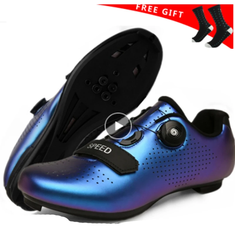 Professional Athletic Bicycle Shoes MTB Cycling Men Self-Locking Road Bike sapatilha ciclismo Women Sneakers | Спорт и развлечения
