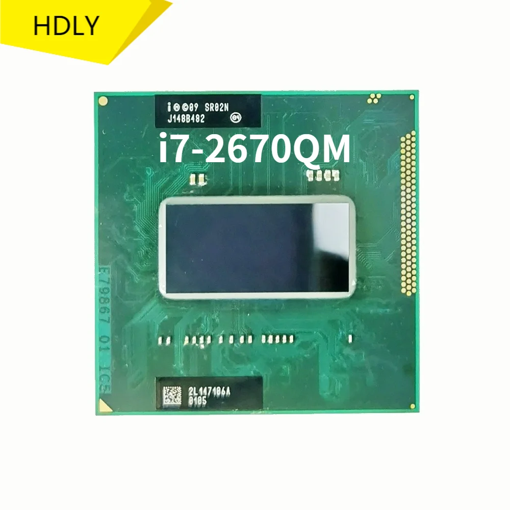 Процессор Intel Core i7 2670QM 4 ядерный 2 ГГц Socket G2 45 Вт|Компьютерные кабели и разъемы| |