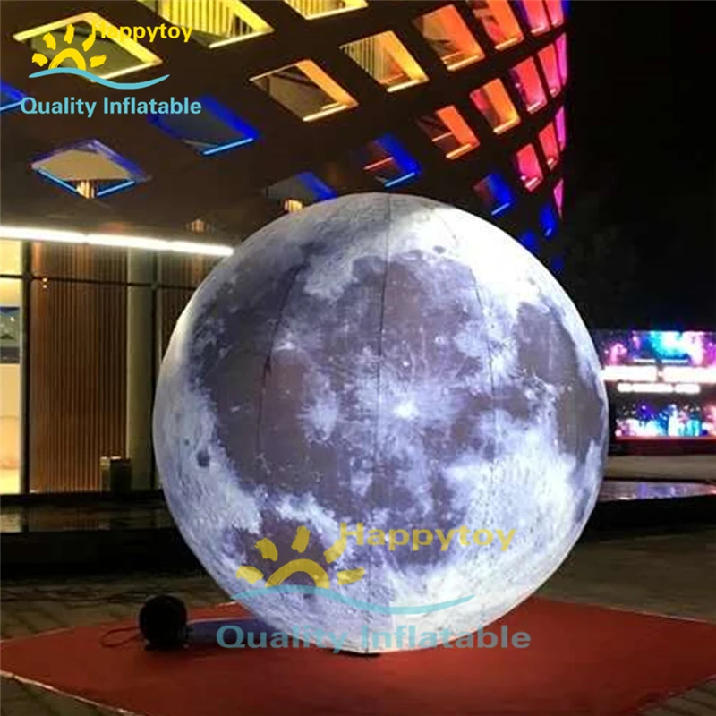 Настраивасветильник гигантский надувной лунный шар/лусветильник/лунный