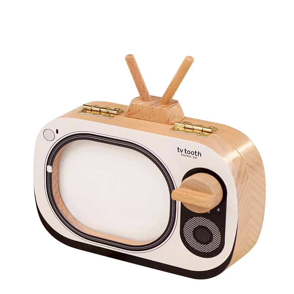 Детская коробка для зубов мальчиков и девочек в форме телевизора рекламные