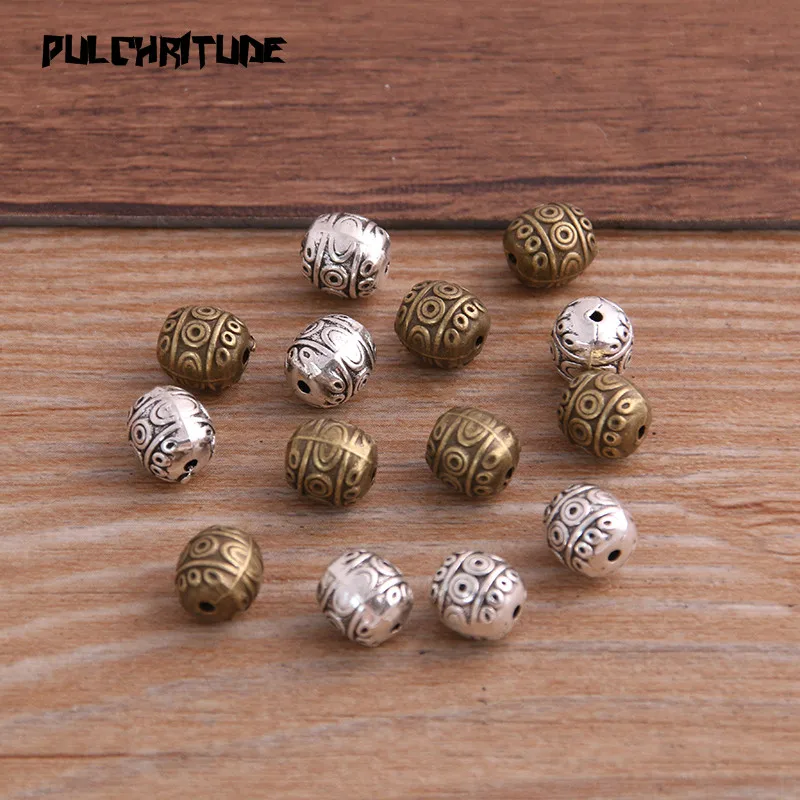 Бусины разделители овальные двухцветные для самостоятельного изготовления