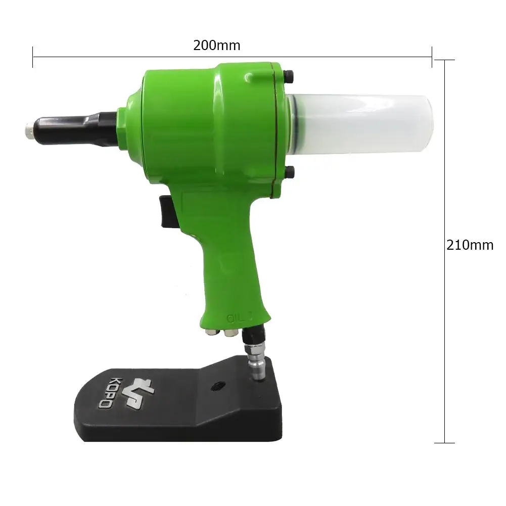 

Durable Practical Pneumatic Pistol Type Pop Rivet Gun Multi-functional Classic Texture Air Power Operated Riveter Air Riveter