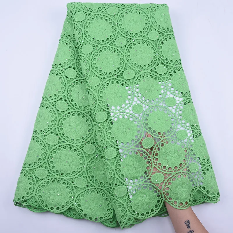 White African Lace Fabric 2020 High Quality Nigeria Guipure Wedding Water Soluble Cord With Stones Y1920 | Дом и сад