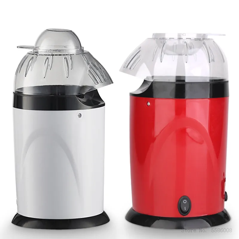 

Mini Electric Popcorn Maker Machine Home Portable Air Popcorn Making Machine Kitchen Desktop Mini Diy Corn Maker 900W EU plug
