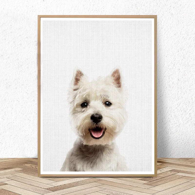 Настенное украшение для детской комнаты рисунок овец Маков акварельных животных