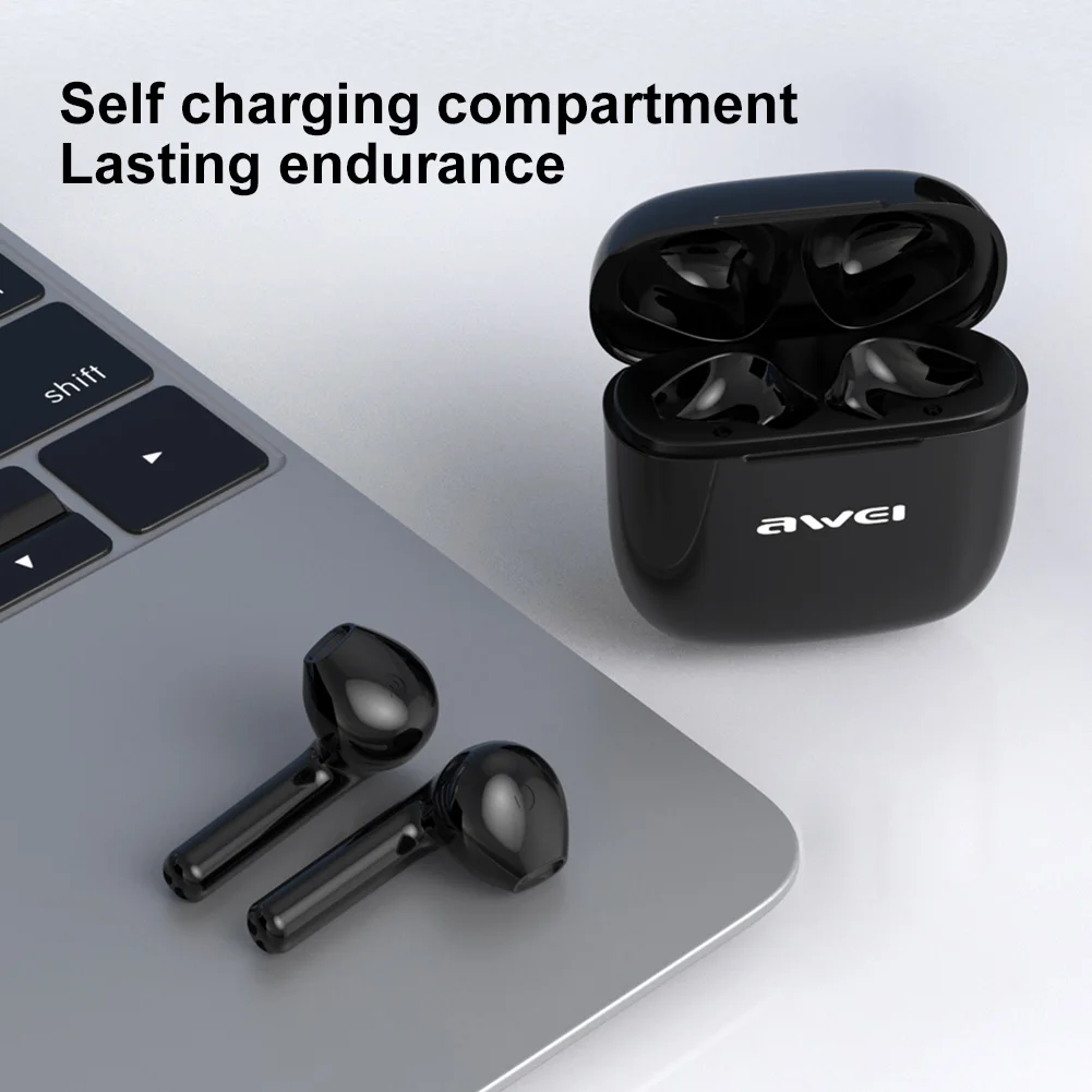 TWS-стереонаушники AWEI T26 с поддержкой Bluetooth и двумя микрофонами | Электроника