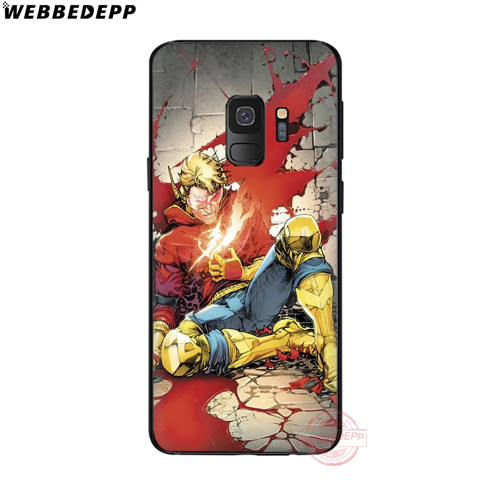 WEBBEDEPP вспышка мягкий чехол для телефона с изображением цветов Samsung S6 S7 край S8 S9 S10