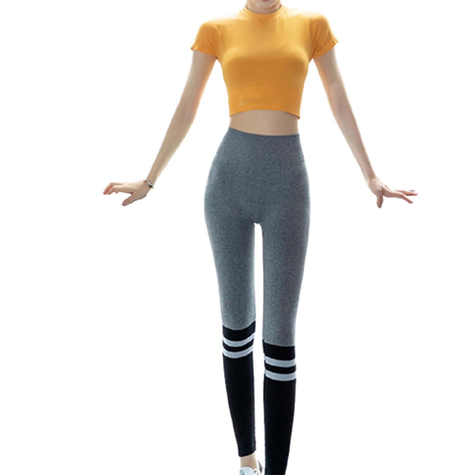 

Новинка 2021, женские бесшовные колготки для йоги, Колготки с высокой талией для живота, брюки, костюм для спорта, фитнеса, упражнений для бега,...