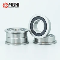 f6005rs flange bearing 254712 mm abec 3 4pcs f6005 rs flanged ball bearings 6005 rs 2rs