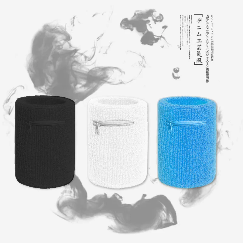 Спортивный Чехол Кошелек на запястье молнии с ремешком для бега путешествий