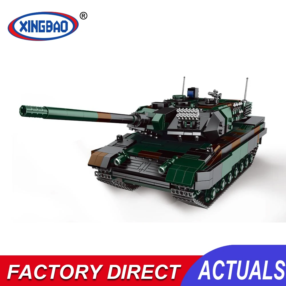 Xingbao Moc Военная серия Танк пантета Боевая модель наборы строительных блоков Diy
