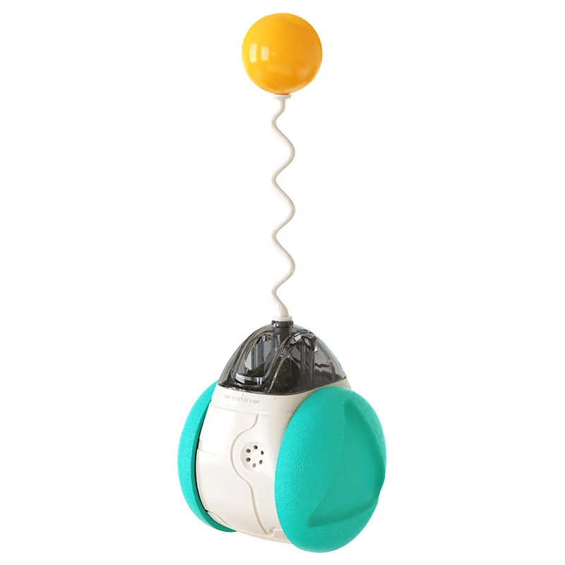 

Hot style electric laser voice "daruma" leakage ball wheel funny cat toys cat accessories pet