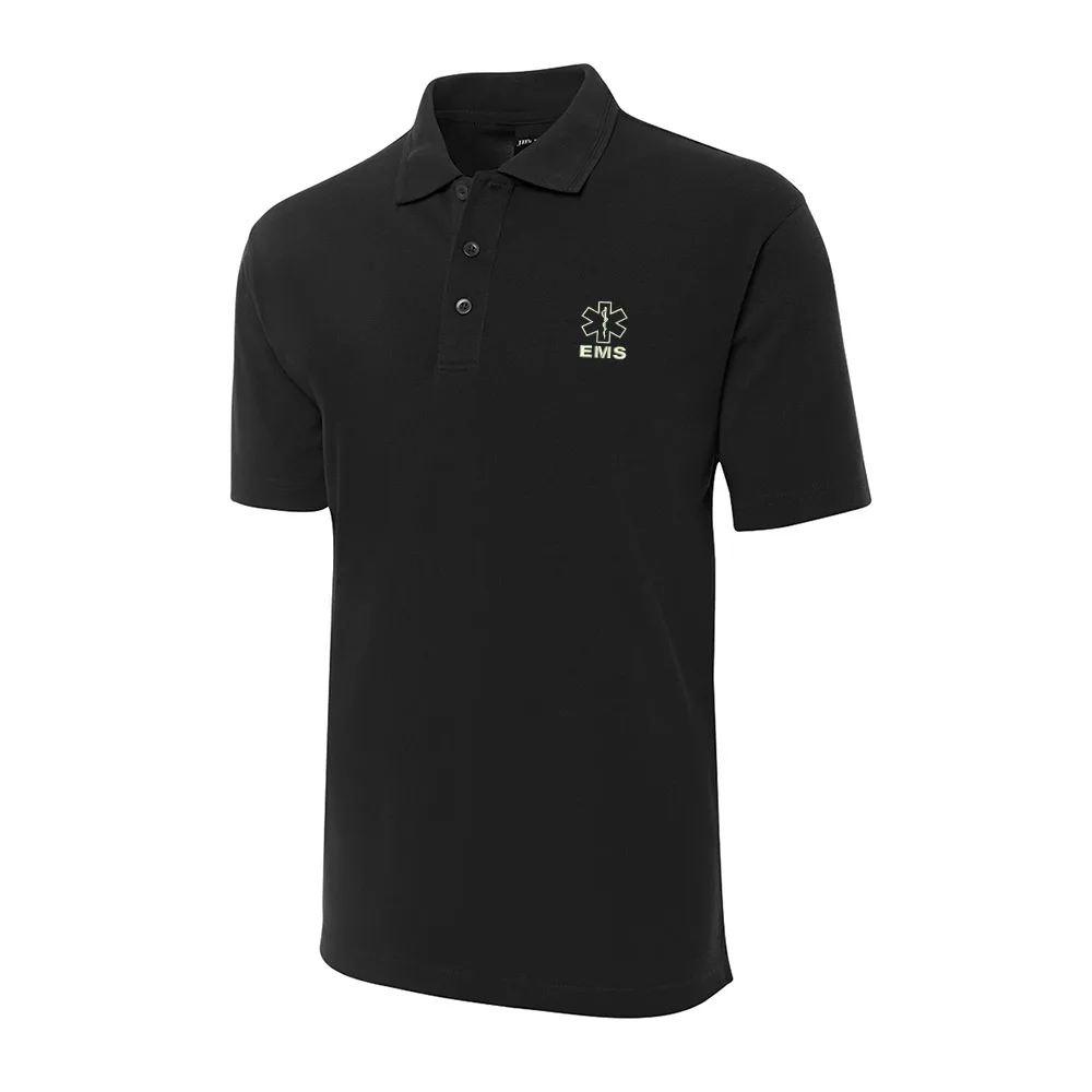 

Polo for EMS - Emergency Medical Services Embroidery Shrot Sleeve Polo Shirts Embroidered Men's Shirts