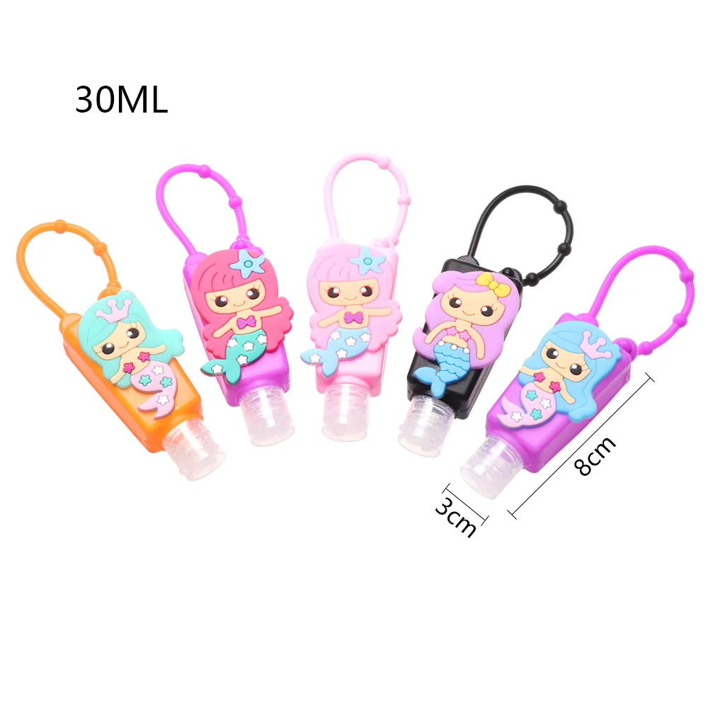 5 шт./упак. 30 мл силиконовый чехол с персонажами из мультфильмов панда Альпака